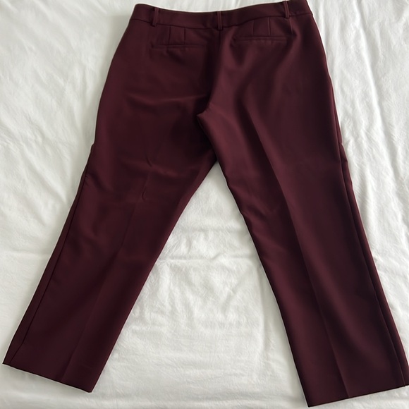 Burgundy Ann Taylor Dress Pants - Picture 3 of 5